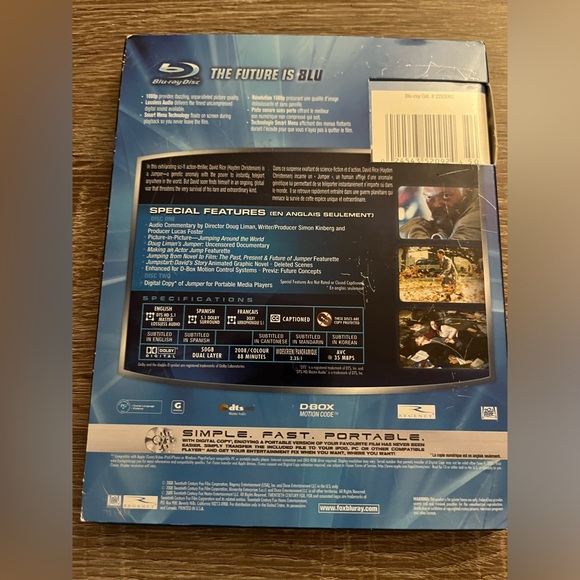 📀 3/$15 or 4/$20 📀 Jumper Bluray - Picture 2 of 3